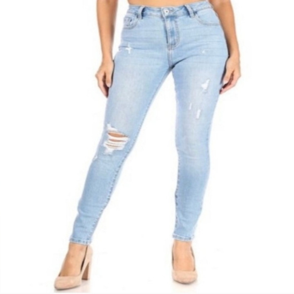 Listicle Light Blue Skinny Jeans